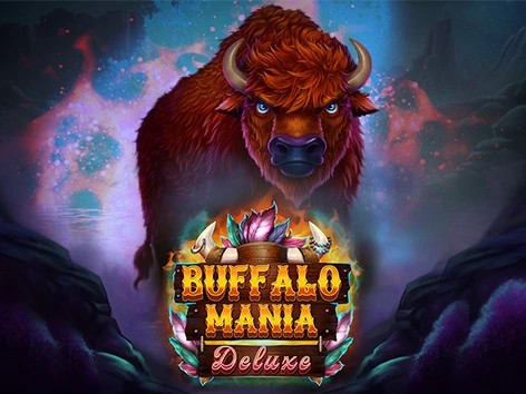 Official Slots logo: Buffalo Mania Deluxe by Light &amp; Wonder at Nine Casino