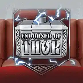 Official Crash Games logo: Endorser Of Thor by KA Gaming at Nine Casino