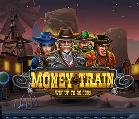 Money Train logo by Relax Gaming Nine Casino